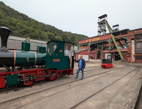 Una locomotora que trabajó en el Muro Atlántico será ahora atracción turística