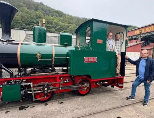 Una locomotora que trabajó en el Muro Atlántico será ahora atracción turística