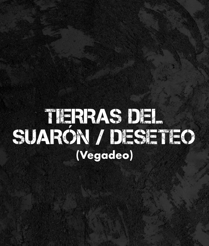 CARTELES EXPOSITORES Tierras del Suarón - Deseteo
