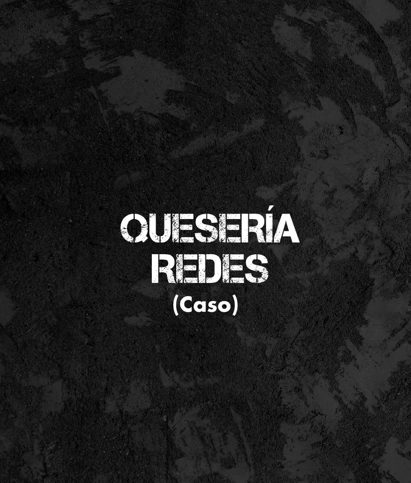 CARTELES EXPOSITORES Quesería Redes